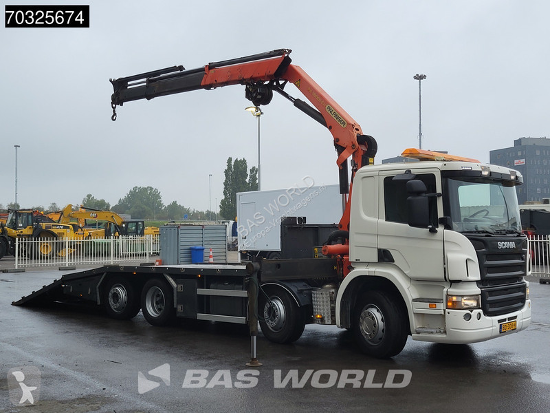 Camión Scania P 8X2 NL-truck Palfinger PK18001...