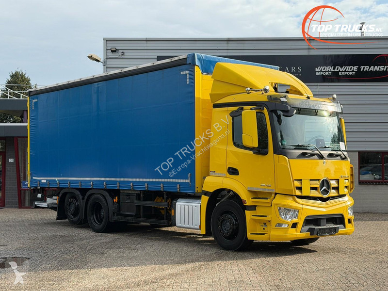 Camión Mercedes 2543 6x2 Retarder - Curtainside...