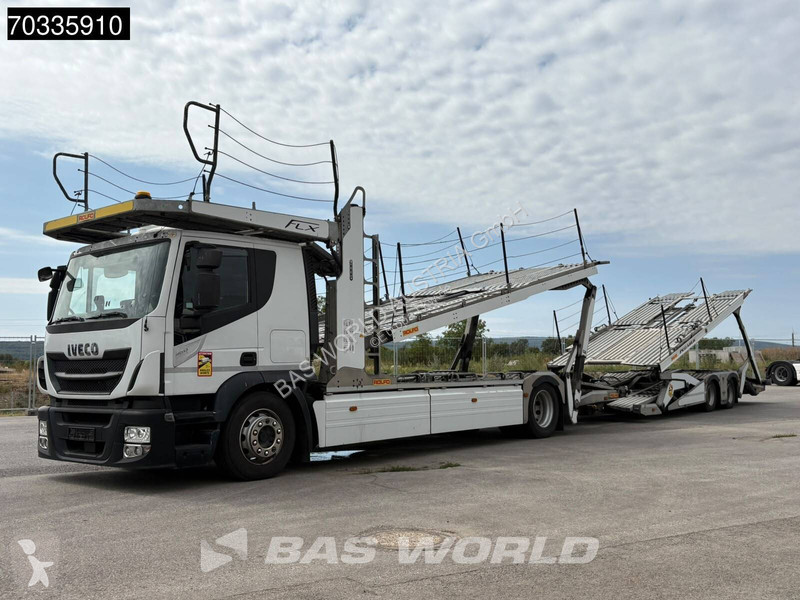 Вантажівка Iveco 460 4X2 Rolfo Car transporter...