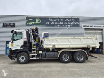 Renault two-way side tipper truck