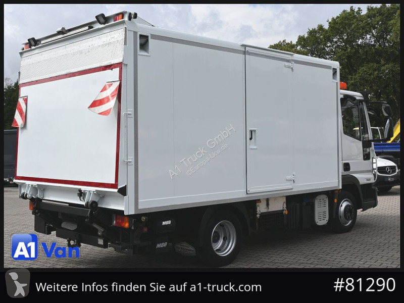 Camión Iveco Eurocargo 75E16 Koffer, LBW,...