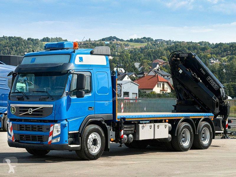 Camión Volvo 460 Platform 5,80 m FASSI...