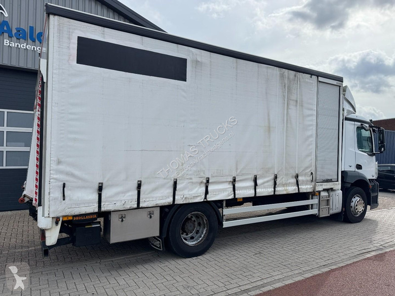 Kamion Mercedes 1824, Tautliner, PTO...
