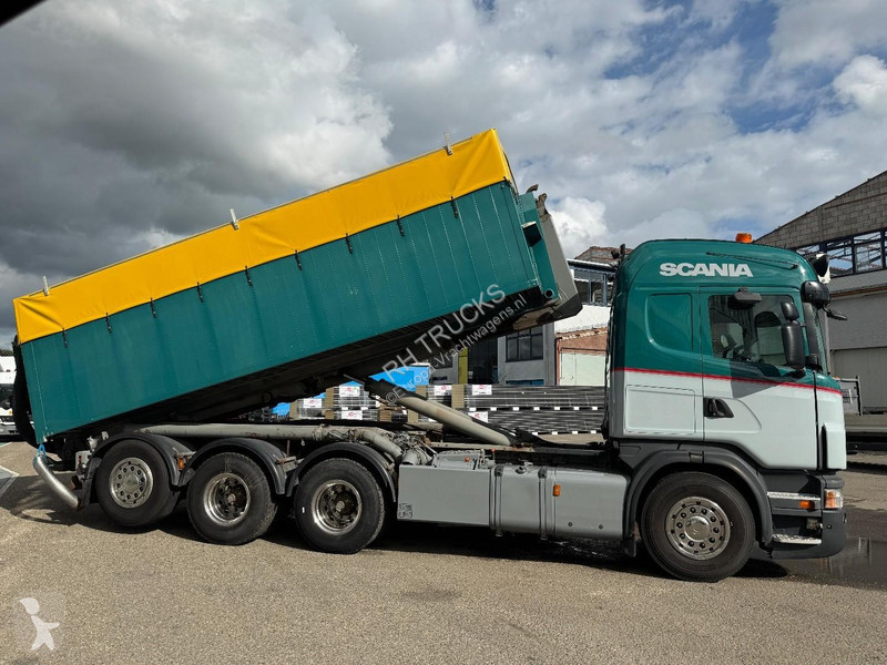 Camión Scania R480 8X4 EURO 5 + HOOKIFT