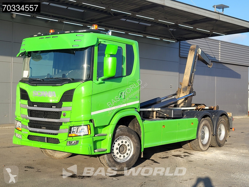 Camión Scania 500 6X4 20tons Containersystem...