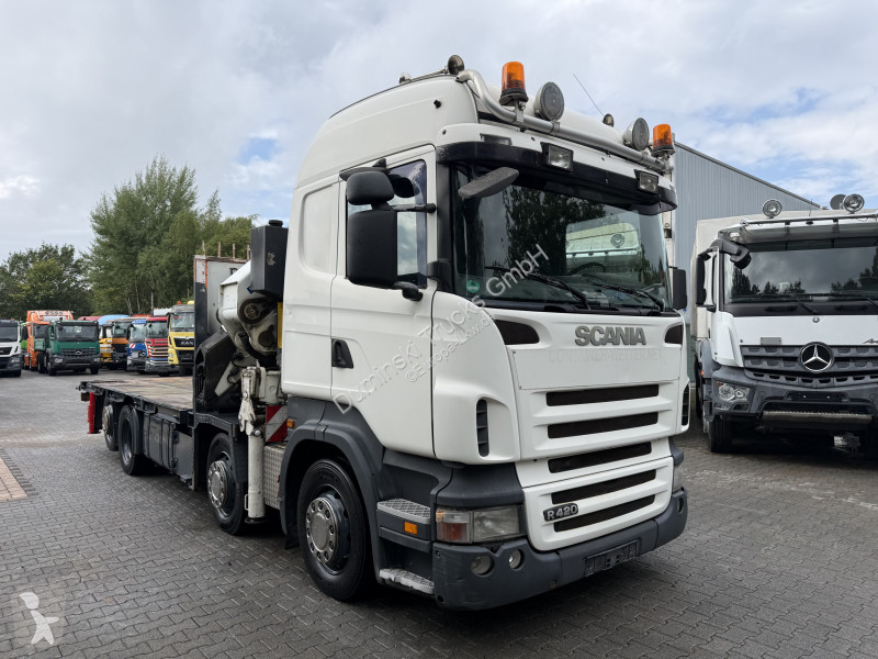 Camión Scania 8X2 HMF ODIN 55 t/m Crane