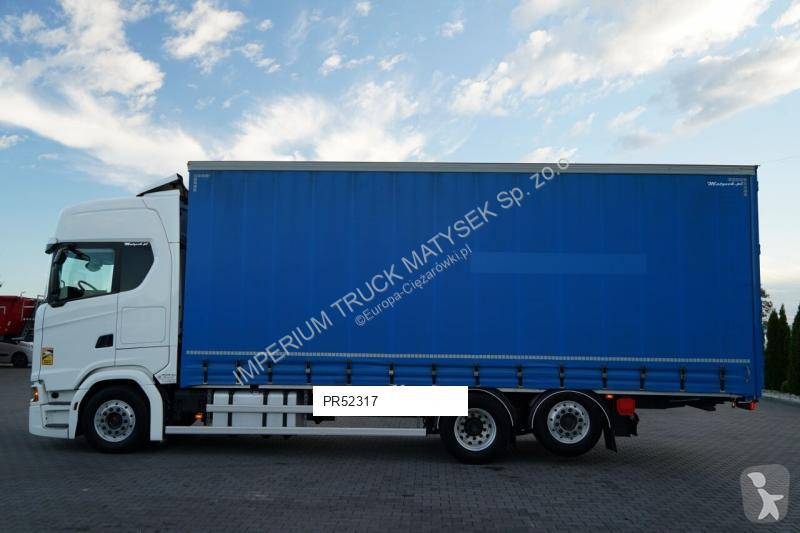 Camión Scania S 450 / FIRANKA 8,2 m / 6x2 / OŚ...