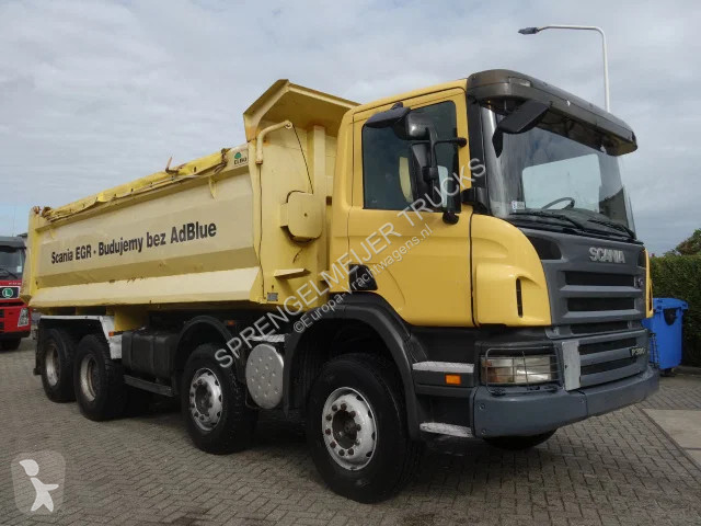 Kamion Scania P380 8X4 MET 20CUB STEE...