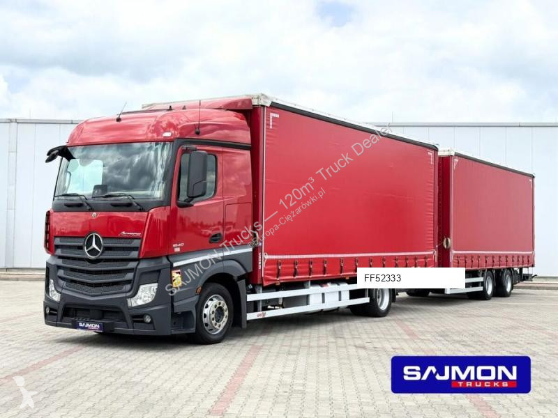 Kamion s návěsem Mercedes ACTROS / ZESTAW...