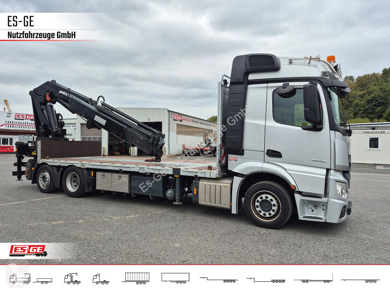 Camión Mercedes 2546 L 6X2 ACTROS, Pritsche,...