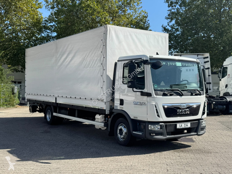 Kamion MAN TGL 12.220 Plane AHK 6,1 m Luft...