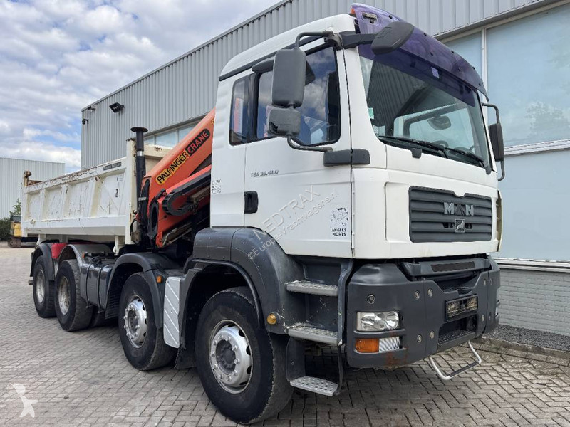 Kamion MAN 35.400 With Palfinger PK15500 Crane