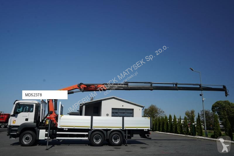 Kamion MAN TGS 26.360 / 6x4 / SKRZYNIA  - 7 M /...