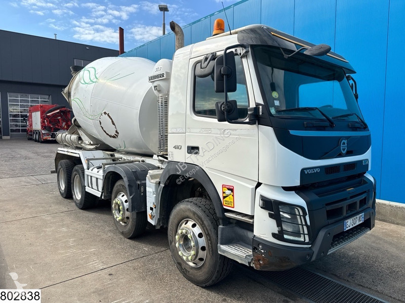 Kamion Volvo FMX 8x4, EURO 6, Liebherr 9m3