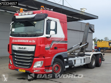 Kamion DAF XF 480 6X2 NL-truck APK VSL S26-6200 containersystem Lift+steering axle Automatic Euro 6
