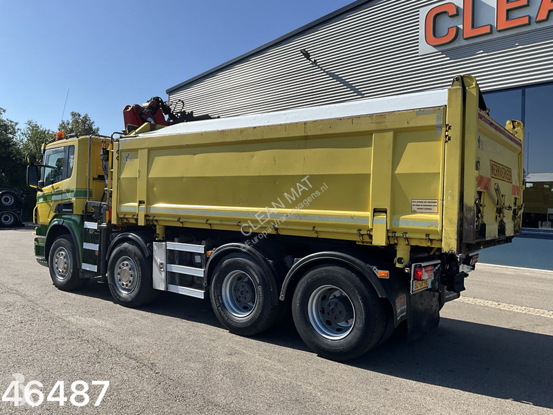 Camión Scania 400 8x4 Retarder HMF 16 Tonmeter...