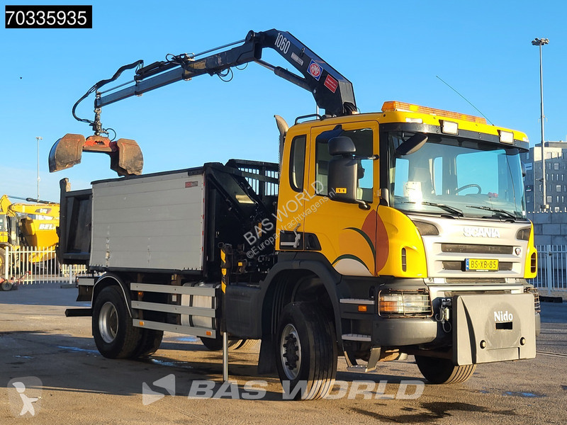 Camión Scania P 4X4 NL-Truck 4x4 Big-Axle HMF...