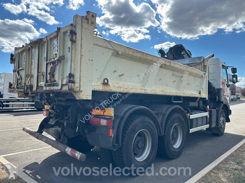Renault 6X4 430 BIBENNE E5 truck