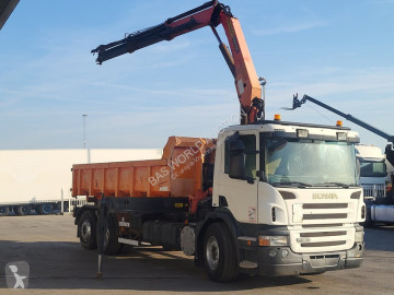 Camión grúa Scania