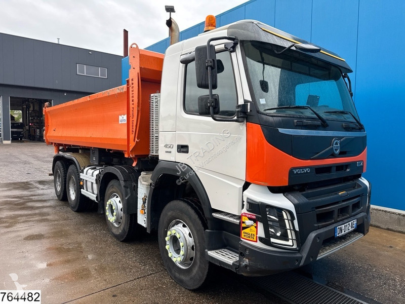 Teherautó Volvo 450 8x4, Euro 6, hub reduction,...
