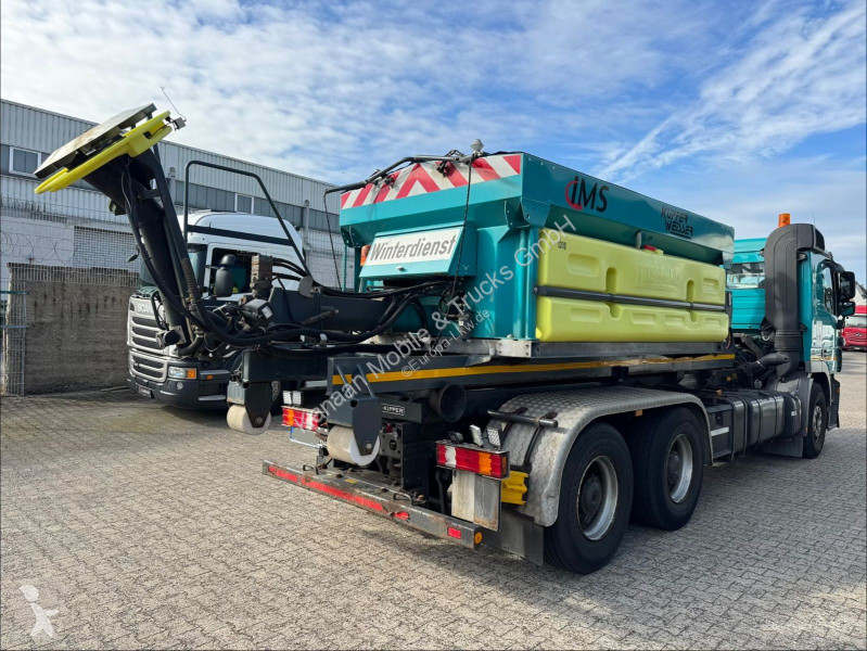 Camión Mercedes 2632 6x4 Meiller Abroller KRAN...
