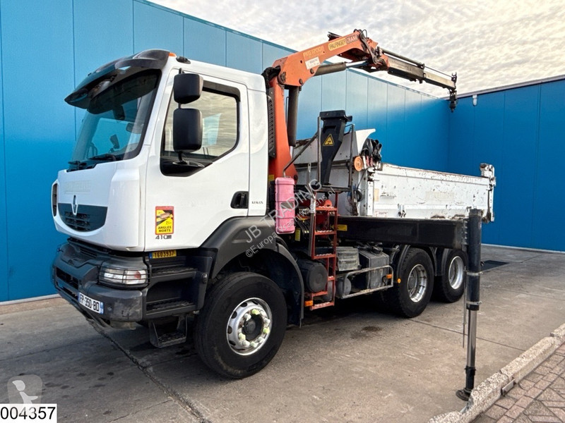 Renault 410 Dxi 6x4, Palfinger, Tri-benne,...