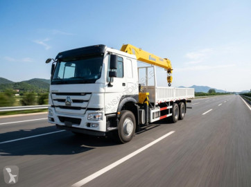 Camion platformă si obloane XCMG nou