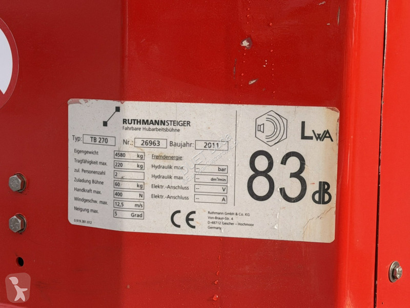 Camion Iveco Podnośnik Koszowy RUTHMANN TB 270...