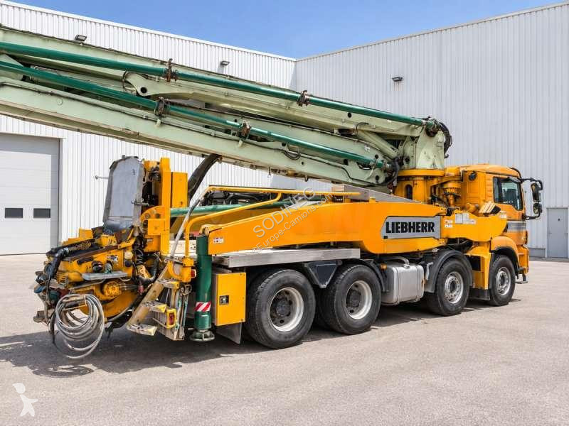 Camion MAN 41.430 + POMPE LIEBHERR 37 R4 XXT