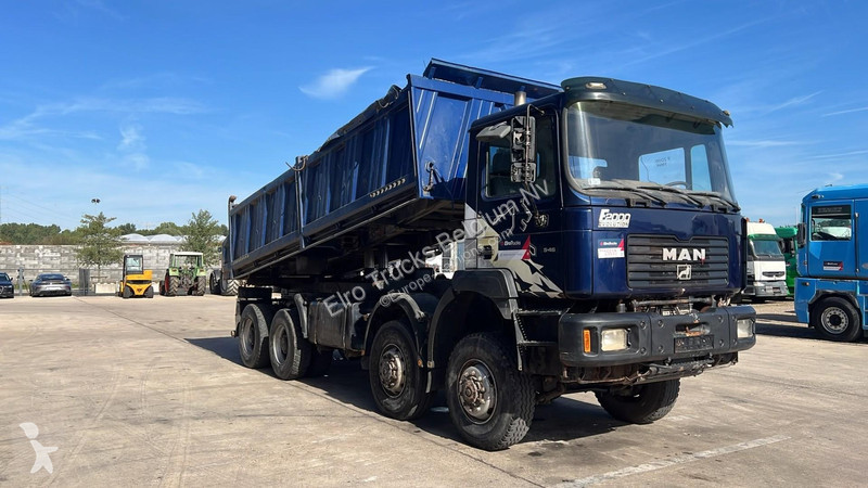 Camion MAN 35.464 (8X6 / LAMES / GRAND PONT /...