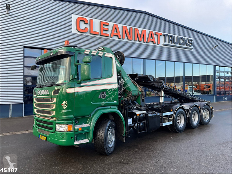 Camion Scania 490 8x4 Euro 6 Hiab 24 Tonmeter...