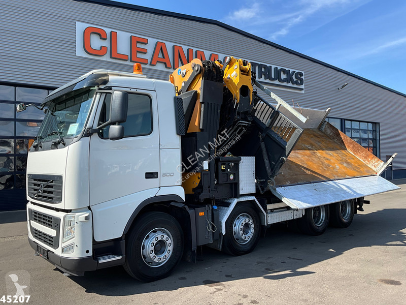 Volvo 500 8x4 Effer 65 Tonmeter laadkraan +...