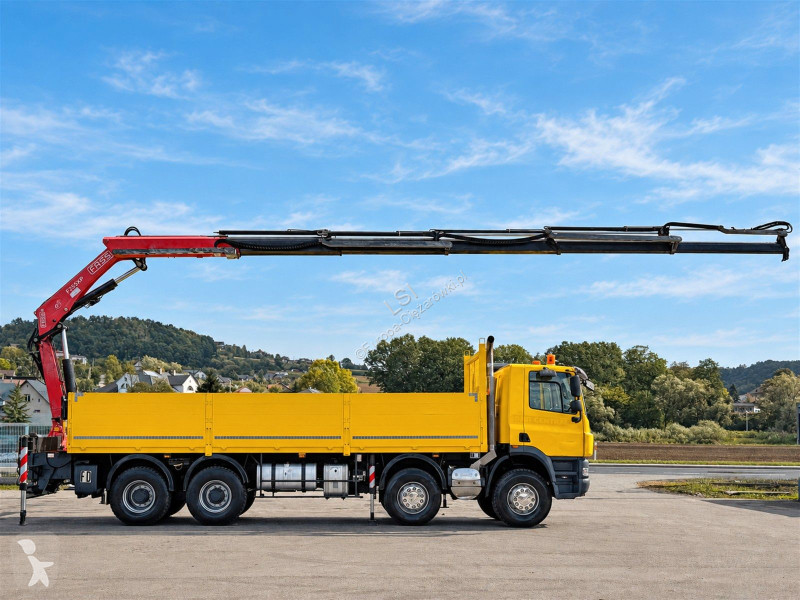 Грузовик DAF 85430 Pritsche 7,70 m + KRAN * 8x4!