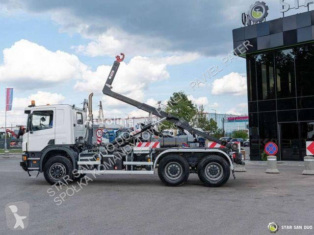 Camion Scania P410 6x4 Hyva Lift 20.53.S hooklift