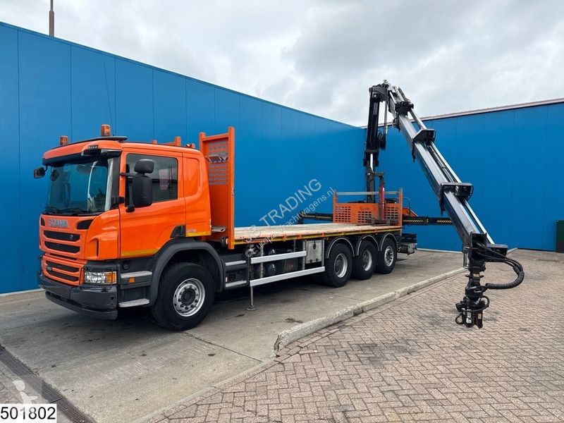 Грузовик Scania P 410 8x4, Tridem, CN, Hiab,...