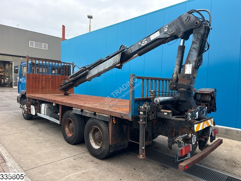 Camião MAN 26 350 6x4, Manual, Steel, Hiab