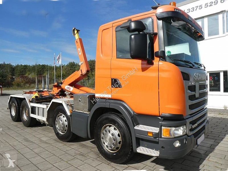 Camion Scania G 410 8x4 Abrollkipper AP Achsen