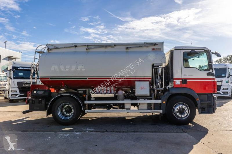 MAN 18.290 BL+ALU CM 13.000L+5COMP truck