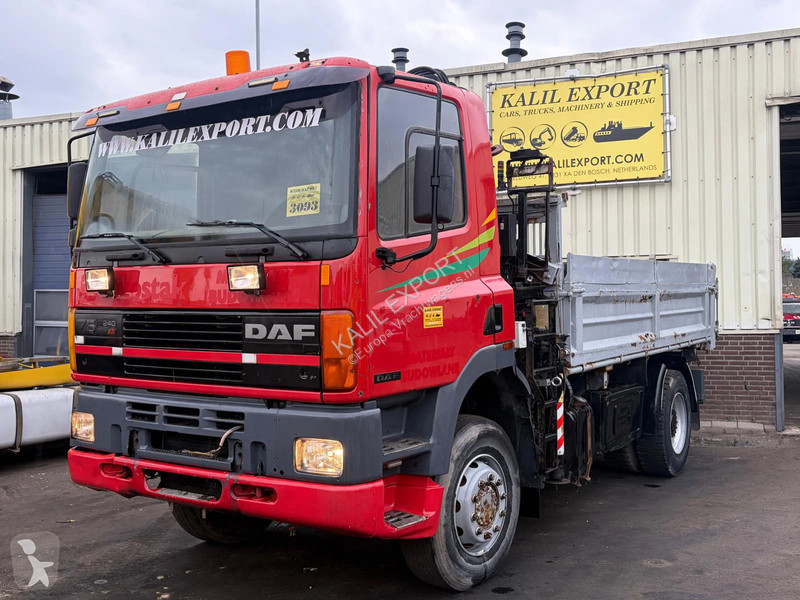 Lastbil DAF 75.240 DAF 75.240 Kipper With Hiab...