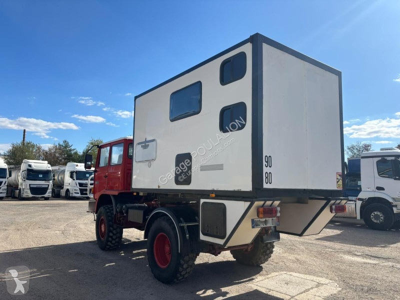 Lastbil Renault 85 150 CAISSE AMÉNAGÉE CARAVANE...
