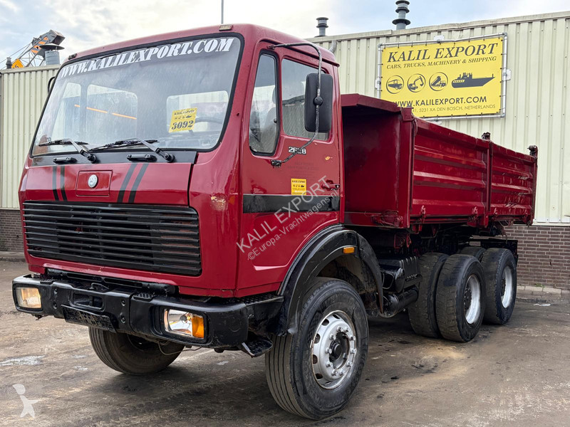 Camião Mercedes SK Kipper 6x4 V8 Manual Gearbox...