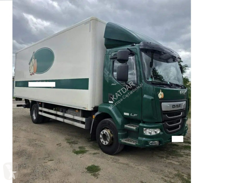 Camión DAF LF 260 Euro 6 kontener 18 palet...
