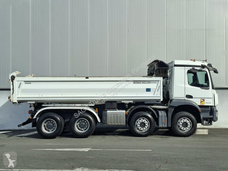 Lastbil Mercedes 3246 8x4/4 Bi benne Meiller +...