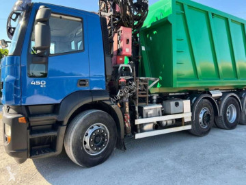 شاحنة Iveco STRALIS 260.450 SCARRABILE CON GRU