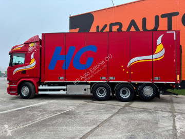 Camión furgón Scania