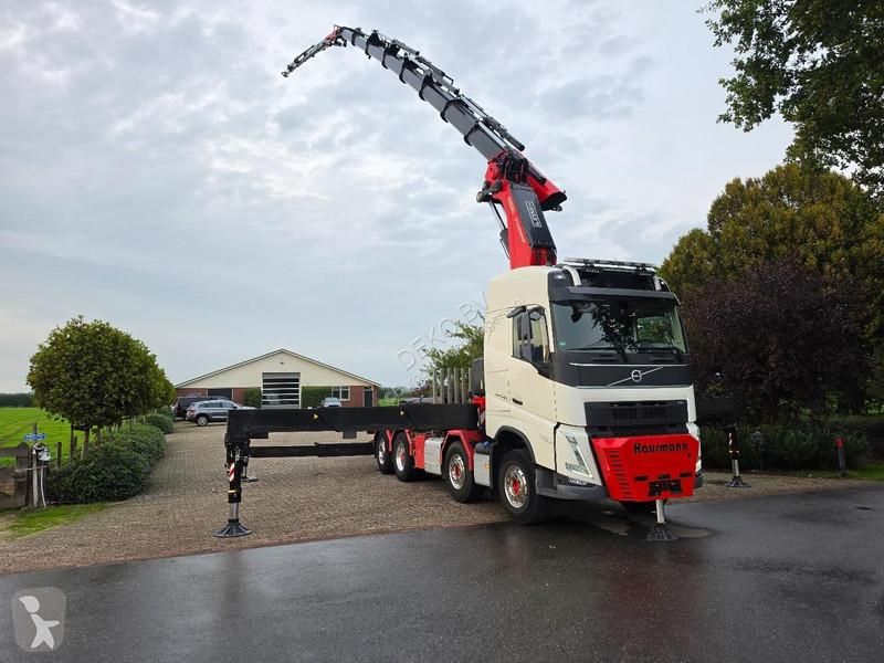 شاحنة Volvo 540 8x2 CRANE TRUCK FASSI 1450...