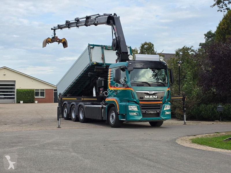 Lastbil MAN 35.500 8x4 CRANE/CONTAINER/TIPPER!!...