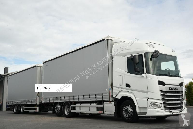Камион DAF XF 480 / ZESTAW TANDEM / 120 M3  /...