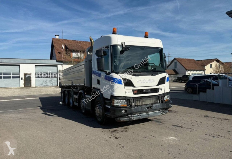 Camion Scania P500 3SK erste Antriebsachse Schaden