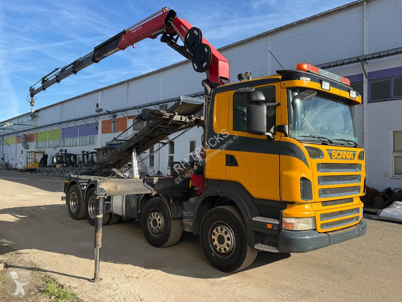 Scania R480 8X4 + HMF 2620K5 + CABEIFT + REMOTE...